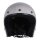 ROEG Jett Vintage Motorrad Helm ECE  hellgrau