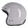 ROEG Jett Vintage Motorrad Helm ECE  hellgrau