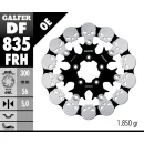 Galfer Skull Edelstahl Bremsscheibe vorne für Harley Modelle 06-24