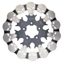 HARLEY GALFER FLOATING SKULLED FRONT DISC BRAKE ROTOR...