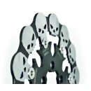 HARLEY GALFER FLOATING SKULLED FRONT DISC BRAKE ROTOR...