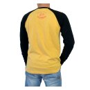 Rokker Pikes Peak longsleeve t-shirt yellow/black