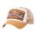 King Kerosin Speed Freak cap brown/white