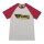 ROEG Burk mens t-shirt grey/red