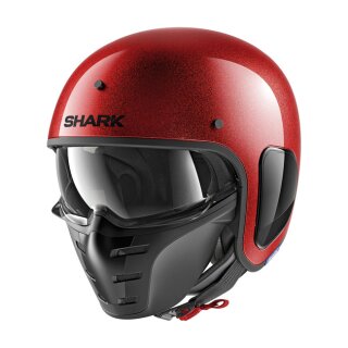 Shark S-Drak red glitter ECE