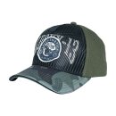 Lucky 13 Black Sin adj. trucker cap camo military green