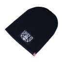 Lucky 13 Skull stars patch beanie black