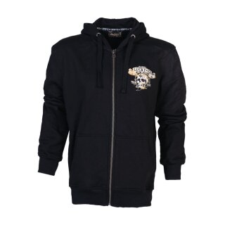 Lucky 13 Booze bikes & broads zip hoodie black