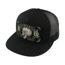 Lucky 13 The dead skull Snapback trucker cap poplin mesh