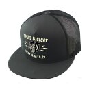 Lucky 13 The panther head Snapback trucker cap poplin mesh