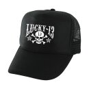 Lucky 13 Skull stars Trucker cap foam mesh printed