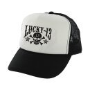 Lucky 13 Skull stars Trucker cap foam mesh printed