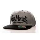 GMG Round logo snapback cap black/grey