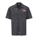 Dickies Clintondale short sleeve work shirt charcoal