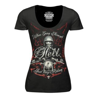 LT Just Keep Riding t-shirt black