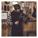 Holy Freedom Papillon fullzip sweatshirt black/white L