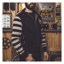 Holy Freedom Papillon fullzip sweatshirt black/white L