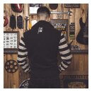 Holy Freedom Papillon fullzip sweatshirt black/white L