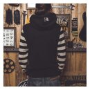 Holy Freedom Cross hoodie black/white