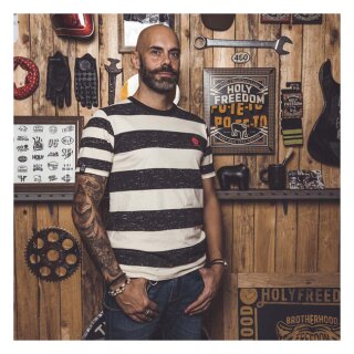 Holy Freedom Folsom t-shirt black/white