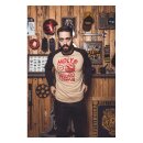 Holy Freedom Cross M/L t-shirt black/beige