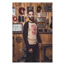 Holy Freedom Cross M/L t-shirt black/beige