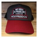 Holy Freedom We have a problem snapback cap