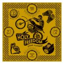 Holy Freedom Cross yellow scarf