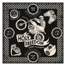 Holy Freedom Cross black scarf