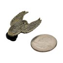 Biltwell enamel pin Winged wheel antique weathered