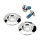 Biltwell helmet hardware kit chrome