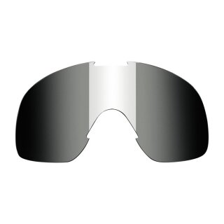 Biltwell Overland goggle lens chrome mirror smoke