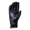 Knox Whip armoured gloves black/oxblood