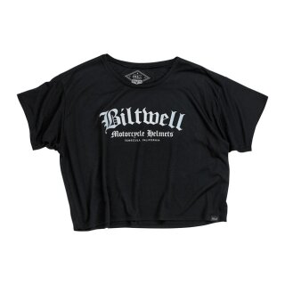 Biltwell womens OLD ENGLISH crop top