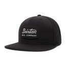 Brixton Jolt snapback cap black/black/white