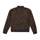 Brixton Cypher Polo sweater navy/maroon
