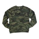 Biltwell Script crew neck sweatshirt camo