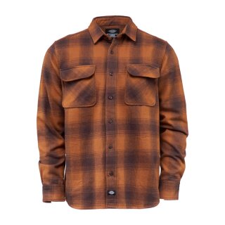 Dickies Waneta long sleeve shirt brown duck