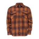 Dickies Waneta long sleeve shirt brown duck