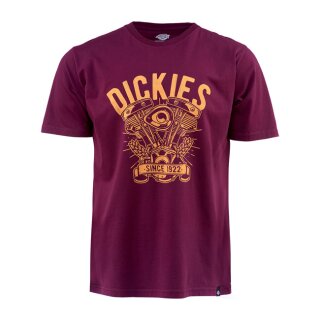 Dickies Tiptonville T-shirt maroon