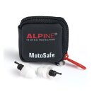 Alpine MotoSafe Tour earplugs with mini grip