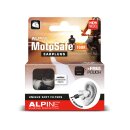 Alpine MotoSafe Tour earplugs with mini grip