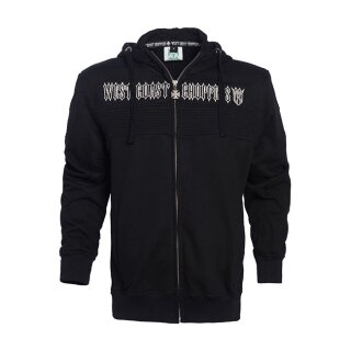 WCC CFL zip hoodie black