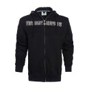 WCC CFL zip hoodie black