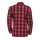 WCC Dominator riding flannel shirt red/black CE appr.