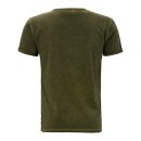 King Kerosin Work Hard T-shirt olive
