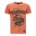 King Kerosin Motorpsycho T-shirt orange