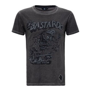 King Kerosin El Bastardo T-shirt steel grey