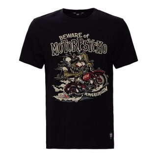 King Kerosin Motorpsycho T-Shirt black