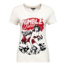 Queen Kerosin Rumble Queen vintage T-shirt offwhite